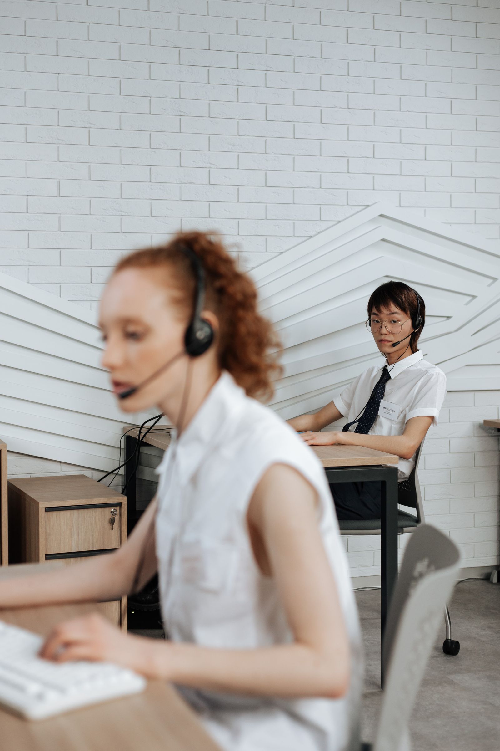 Customer service team supporting customers across channels